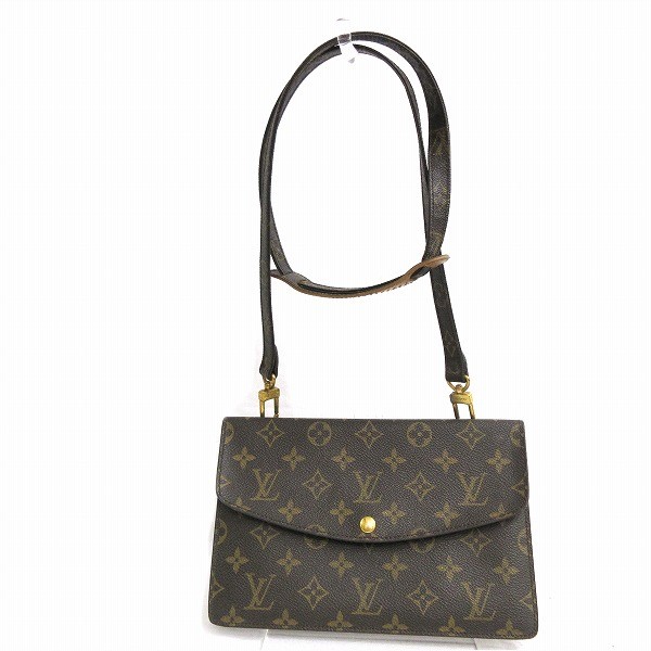 ルイヴィトン Louis Vuitton モノグラム ダブルラバット M51815 バッグ ショルダーバッグ レディース 【中古】