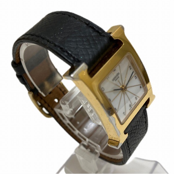 エルメス Hermes Hウォッチ HH1.201 クォーツ 時計 腕時計 レディース