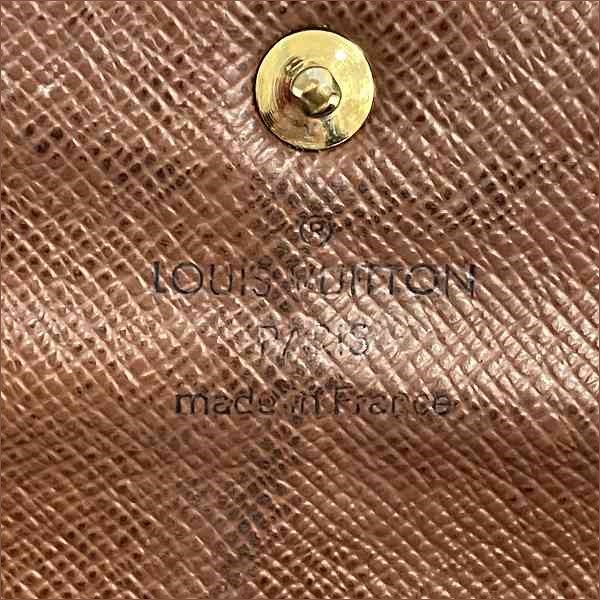 20%OFF】ルイヴィトン Louis Vuitton モノグラム ポシェット ポルトモネ クレディ M61725 長財布 2つ折り財布 ユニセックス  【中古】｜激安アクセサリー通販のワンダープライス