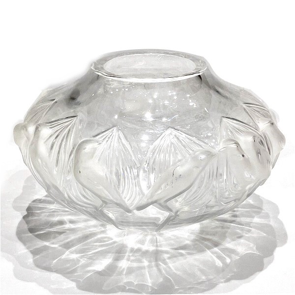 ラリック メラムカ クリスタルガラス ブランド小物 花瓶 ユニセックス 