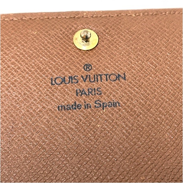 15%OFF】ルイヴィトン Louis Vuitton モノグラム ポルトフォイユ トレゾール M61736 2つ折り財布 ユニセックス  【中古】｜激安アクセサリー通販のワンダープライス