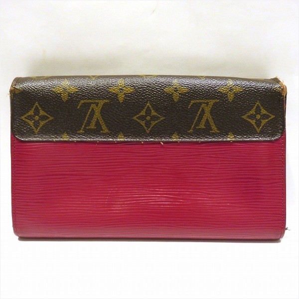 60%OFF】ルイヴィトン Louis Vuitton モノグラムエピ ポルトフォイユマリーローズ フューシャ M60507 財布 長財布 レディース  【中古】｜激安アクセサリー通販のワンダープライス