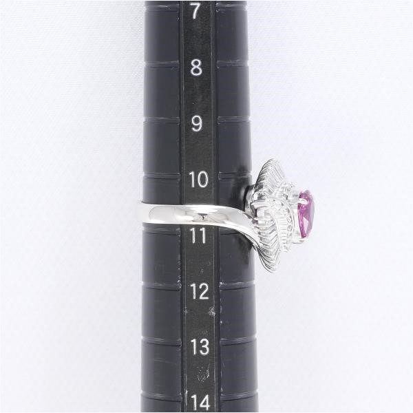 PT900 プラチナ リング 指輪 10.5号 ルビー 0.94 ダイヤ 0.70 カード 