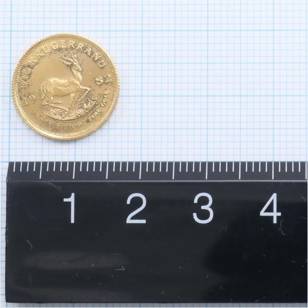 クルーガーランド 1/10oz 1/10オンス コイン 金貨 K22YG 地金 総重量約