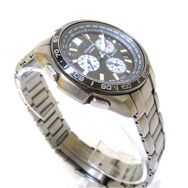 CASIO OCEANUS OCW-600 電波ソーラー腕時計