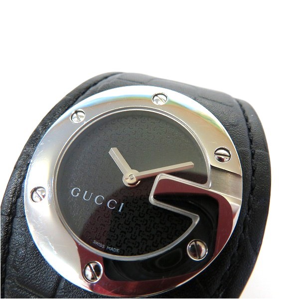 グッチGUCCI レディース腕時計104キャンバス ジャンク - 時計