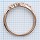 カナル4℃ シルバー PGメッキ リング 指輪 0.5号 ジルコニア 総重量約1.2g