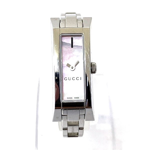 お得限定品グッチ　5300L シェルダイヤル　レディース　美品 時計
