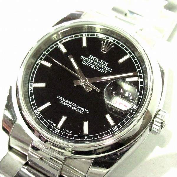 25%OFF】ロレックス デイトジャスト 116200 Z番 自動巻 時計 腕時計 