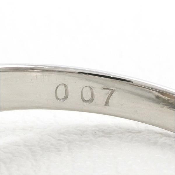 2024低価PT900 リング 指輪 12.5号 ダイヤ 0.07 総重量約3.6g 中古 美品 送料無料☆0315 プラチナ台