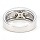 K18 18金 WG ホワイトゴールド リング 指輪 11.5号 ダイヤ 0.35 カード鑑別書 総重量約7.6g