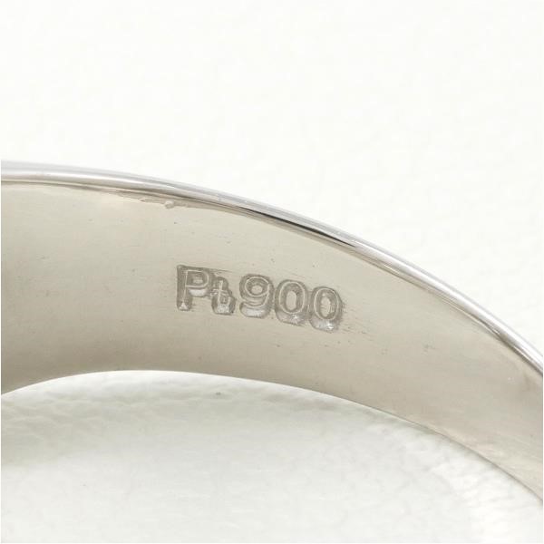 最新品好評PT900 リング 指輪 14号 ダイヤ 0.28 総重量約5.1g 中古 美品 送料無料☆0315 プラチナ台