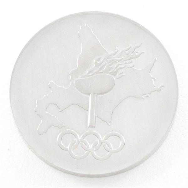 第11回札幌オリンピック冬季大会記念メダル コイン 白金 PT1000 総重量