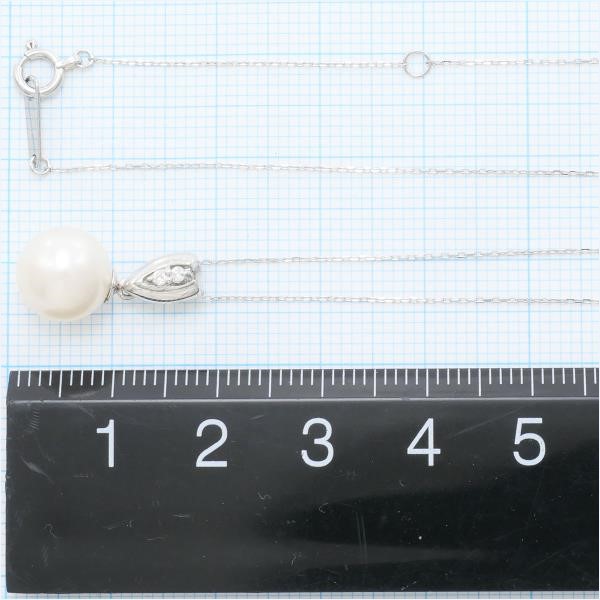 30%OFF】PT900 プラチナ PT850 ネックレス パール ダイヤ 総重量約2.8g 約40cm｜激安アクセサリー通販のワンダープライス