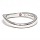 トレセンテ K18WG リング 指輪 7.5号 ピンクサファイア 総重量約2.9g