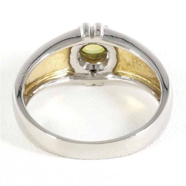 海外で買K18YG リング 指輪 10.5号 ダイヤ 0.40 総重量約2.7g 中古 美品 送料無料☆0315 イエローゴールド台