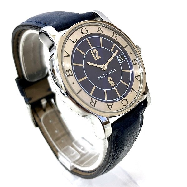 20%OFF】ブルガリ BVLGARI ソロテンポ ST35S クォーツ 時計 腕時計 