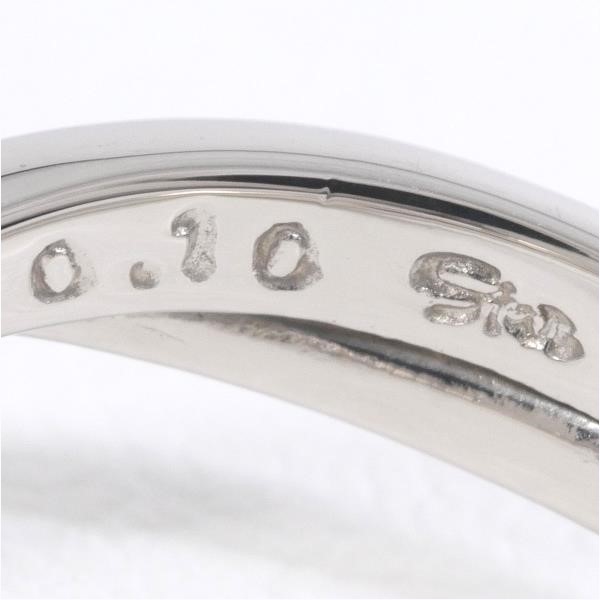 スタージュエリー PT900 リング 指輪 6.5号 ダイヤ 0.10 総重量約4.1g