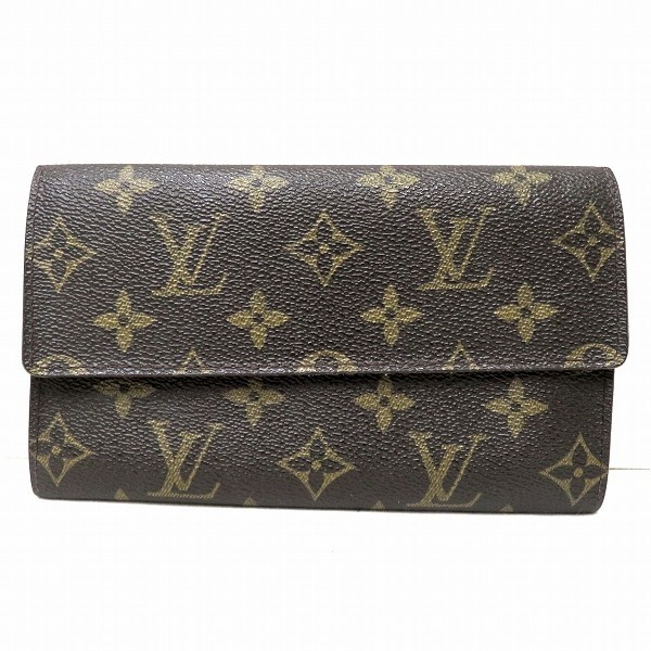 ルイヴィトン Louis Vuitton モノグラム ポルトフォイユ 3 カルト ...