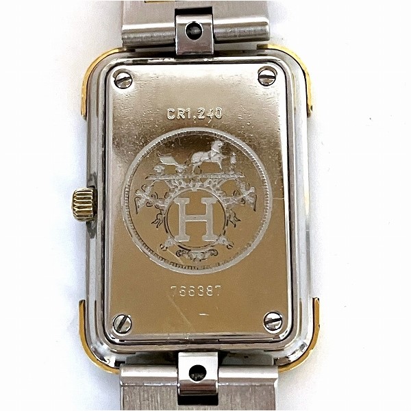 20%OFF】エルメス Hermes クロアジュール CR1.240 クォーツ 時計 腕時計 レディース  【中古】｜激安アクセサリー通販のワンダープライス