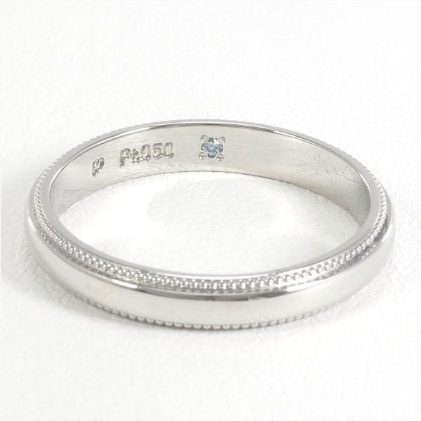 PT950 アイプリモ 結婚指輪 マリッジリング ダイヤモンドリング 13号