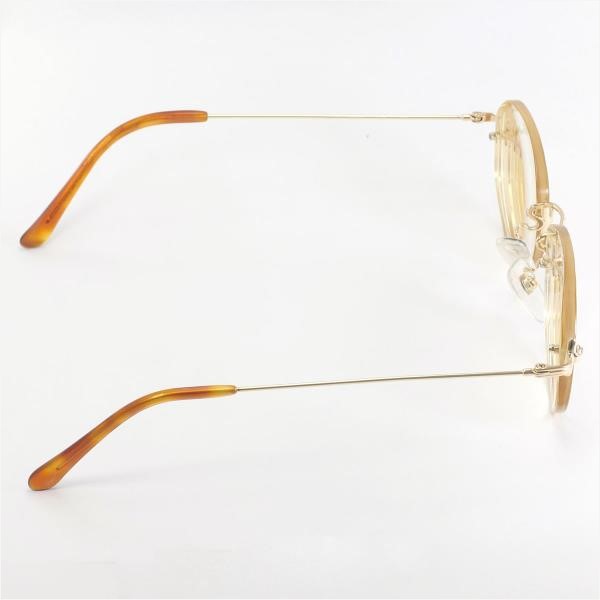25%OFF】パリミキ K14YG メガネ 眼鏡 レンズ度付き 総重量約22.5g 【中古】｜激安アクセサリー通販のワンダープライス