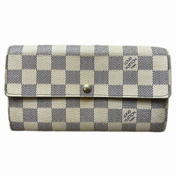 5%OFF】ルイヴィトン Louis Vuitton ダミエアズール ポルトフォイユ