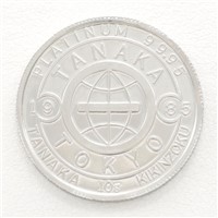 田中貴金属 コイン 金貨 PT1000 総重量約10.0g