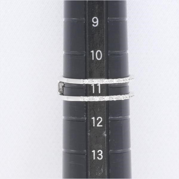 ヴァンドーム青山 K10WG リング 指輪 11号 ジルコニア 総重量約2.1g 