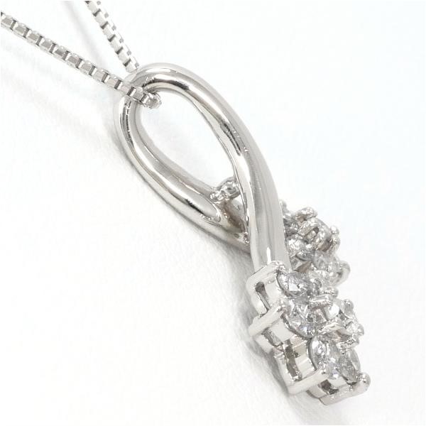 素材ネックレス ダイヤモンド 39.5cm Pt900プラチナ × Pt850プラチナ ...