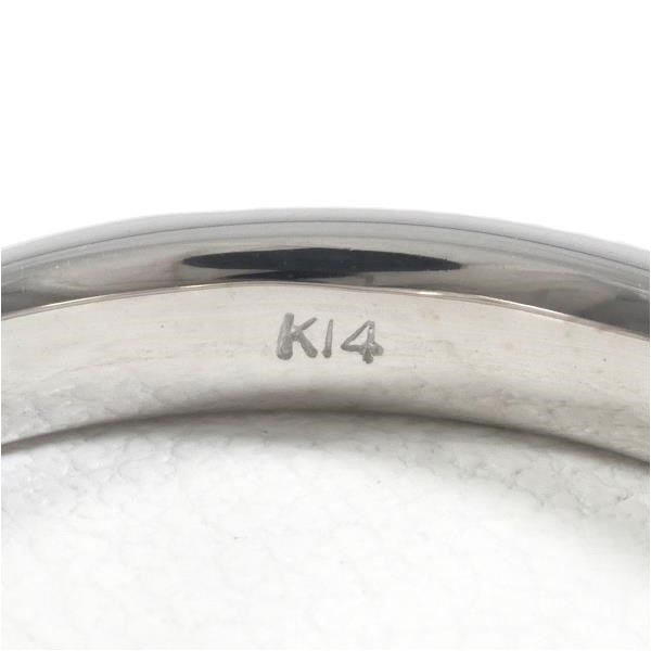 30%OFF】K14 14金 WG ホワイトゴールド リング 指輪 13号 総重量約2.6g｜激安アクセサリー通販のワンダープライス