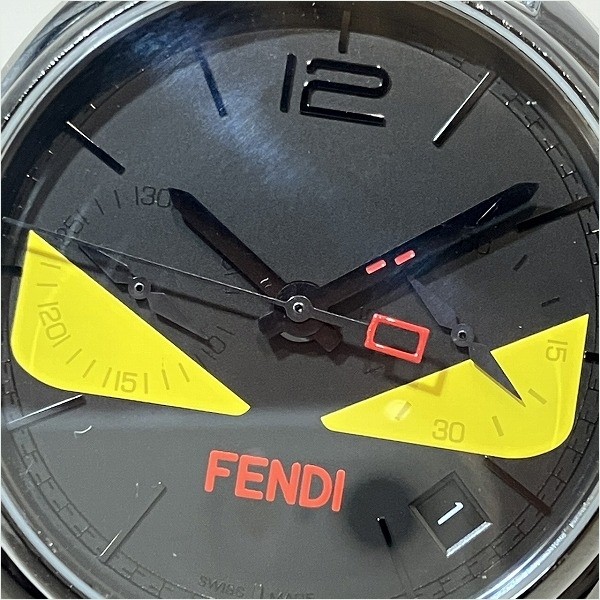 フェンディ FENDI バグズモンスター 21200G クォーツ 時計 腕時計 