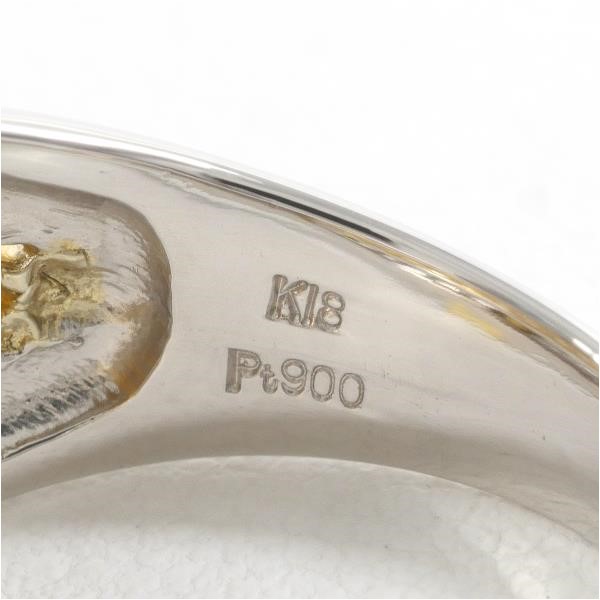 30%OFF】PT900 プラチナ K18YG リング 指輪 12号 ダイヤ 1.00 カード鑑別書 総重量約9.3g ｜激安アクセサリー通販のワンダープライス