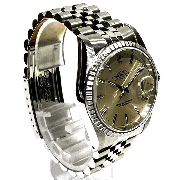 5%OFF】ロレックス デイトジャスト 16220 自動巻 E番 時計 腕時計 ...