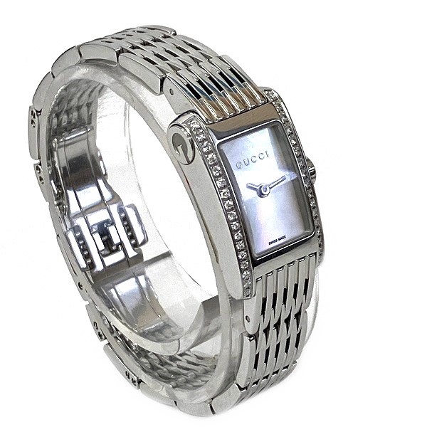 GUCCI 腕時計 ダイヤベゼル クォーツ レディース - 腕時計(アナログ)