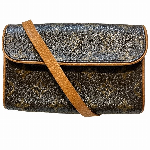 10%OFF】ルイヴィトン Louis Vuitton モノグラム ポシェット フロランティーヌ M51855 バッグ ウエストポーチ レディース  【中古】｜激安アクセサリー通販のワンダープライス