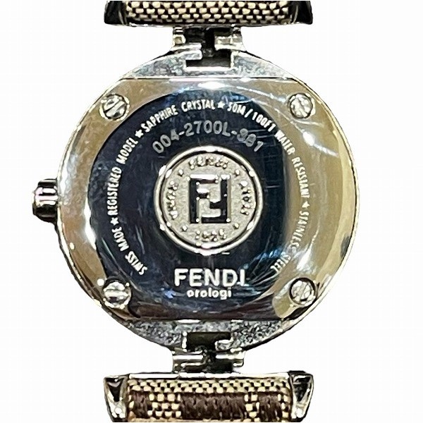 フェンディ FENDI オロロジ 2700L クォーツ モーダ ズッカ 時計 腕時計 ...
