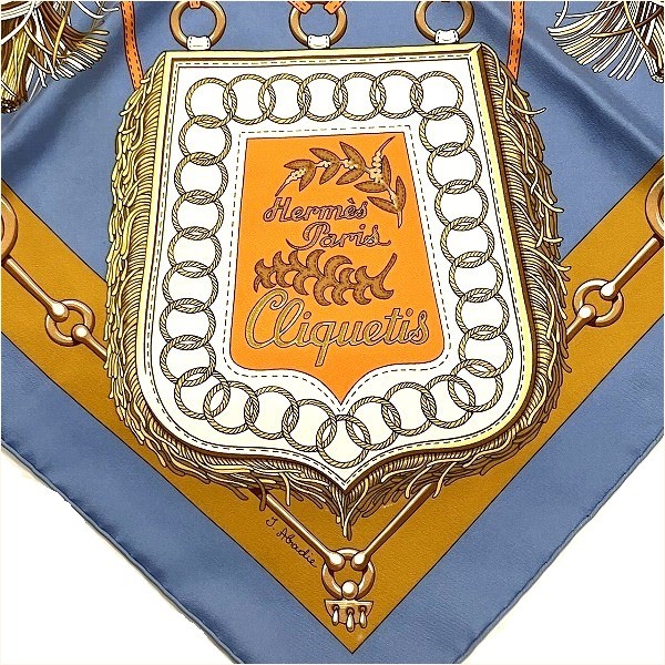 20%OFF】エルメス Hermes カレ90 クリケティス ブランド小物 スカーフ レディース 【中古】｜激安アクセサリー通販のワンダープライス