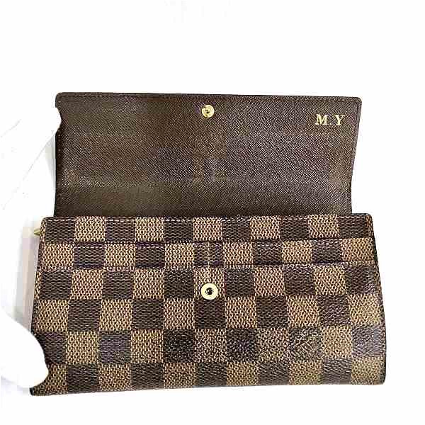 ルイヴィトン Louis Vuitton ダミエ ポルトフォイユ サラ N61734 長 ...