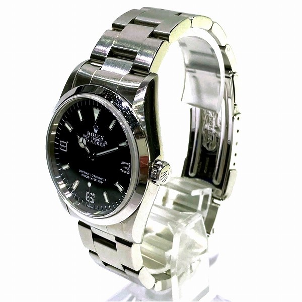 ロレックス エクスプローラー1 14270 自動巻 V番 時計 腕時計 メンズ ...
