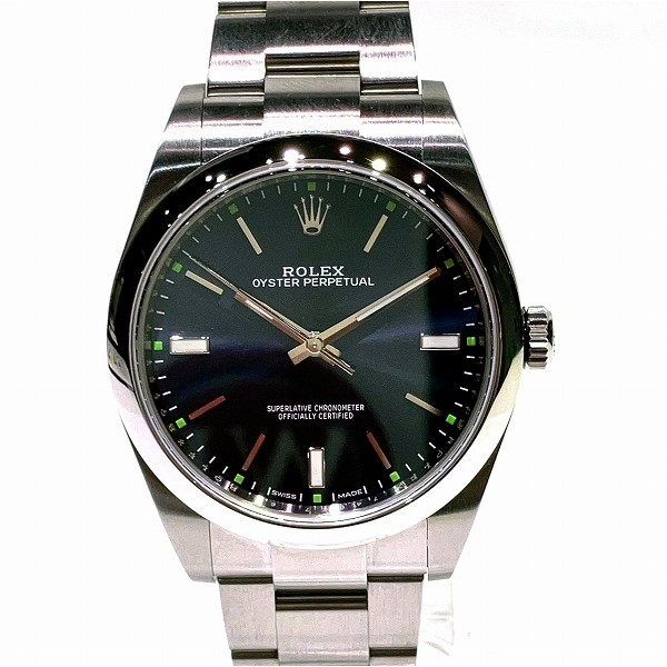 ロレックス オイスターパーペチュアル 114300 自動巻 ランダム番 時計 腕時計 メンズ 【中古】｜激安アクセサリー通販のワンダープライス