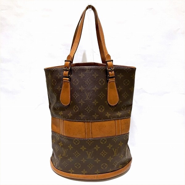 10%OFF】ルイヴィトン Louis Vuitton モノグラム バケットGM USA限定 T42236 バッグ トートバッグ レディース  【中古】｜激安アクセサリー通販のワンダープライス