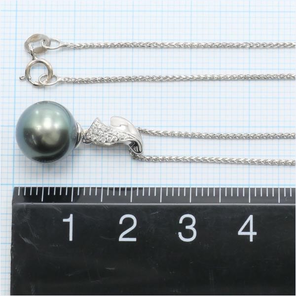 10%OFF】18K WG ネックレス パール ダイヤ 0.07 総重量約4.8g 約45cm｜激安アクセサリー通販のワンダープライス