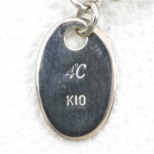 4℃ K10WG ネックレス ダイヤ 総重量約1.3g 約40cm｜激安アクセサリー通販のワンダープライス
