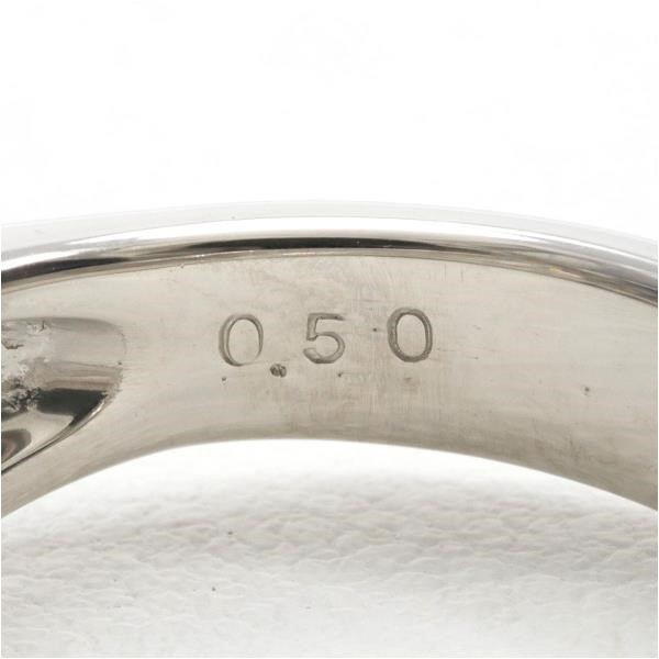 PT900 プラチナ リング 指輪 10号 ダイヤ 0.50 カード鑑別書 総重量約8.9g｜激安アクセサリー通販のワンダープライス