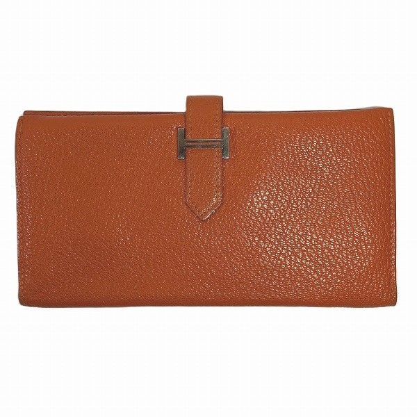 5%OFF】エルメス Hermes ベアン F刻印 長財布 2つ折り財布 レディース 【中古】｜激安アクセサリー通販のワンダープライス