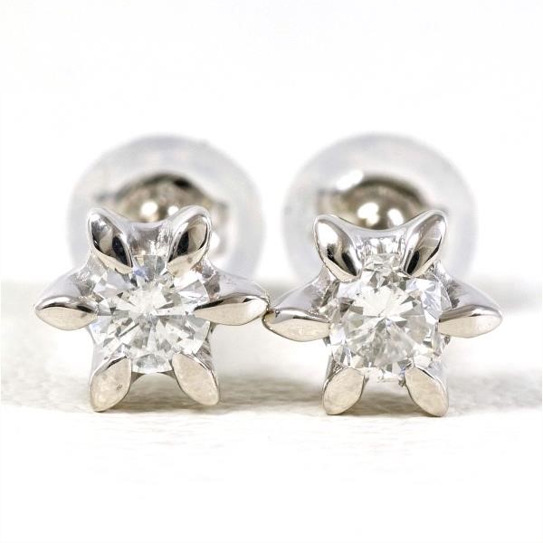 プラチナピアス ダイヤモンドピアス 0.1ct pt900 新品 - アクセサリー