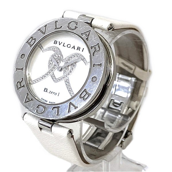 10%OFF】ブルガリ BVLGARI ビーゼロワン BZ35S クォーツ トリプルハートダイヤ 時計 腕時計 レディース  【中古】｜激安アクセサリー通販のワンダープライス