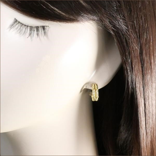 15%OFF】K18 18金 YG イエローゴールド ピアス イヤリング ダイヤ 0.13 ×2  総重量約5.2g｜激安アクセサリー通販のワンダープライス