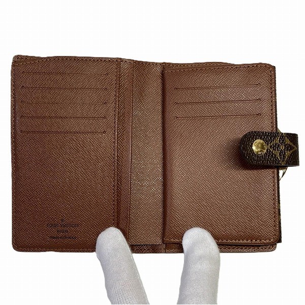 5%OFF】ルイヴィトン Louis Vuitton モノグラム ポルトフォイユ ヴィエノワ M61674 2つ折り財布 レディース  【中古】｜激安アクセサリー通販のワンダープライス